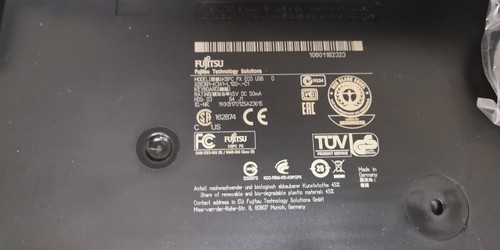 Clavier Fujitsu KBPC PX ECO USB D allemand - S26381-K341-L120-C1 fabriqué en Allemagne - Photo 6/7
