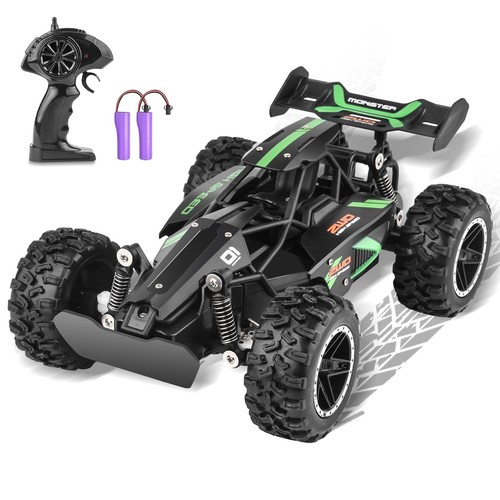 1:18 Ferngesteuertes Auto 2WD mit 2 Akkus Elektro Monstertruck 20km/h Offroad RC - Bild 20 von 22