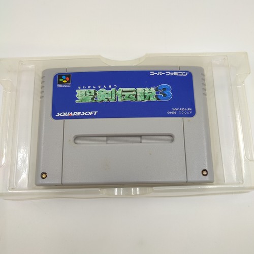 Seiken Densetsu 3 Secret of Mana Japan Boxed Super Famicom Game - Picture 3 of 4