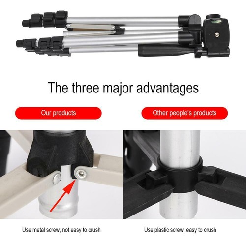 AMZER Professional Camera Tripod Stand Mount & Holder Adjustable Height 34-103Cm - Picture 7 of 10
