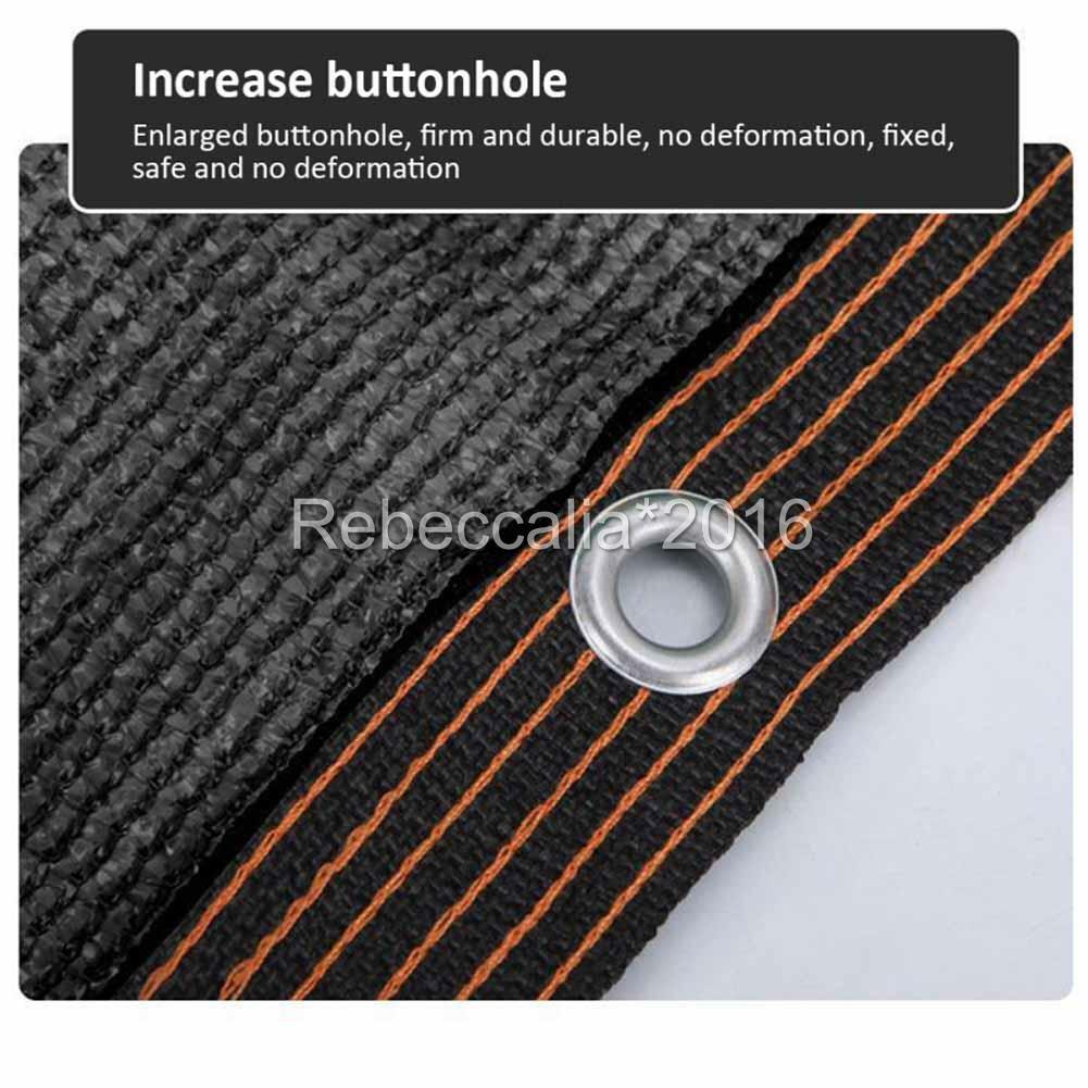 10m X 2m 90% UV Sun Shade Cloth Shadecloth Sail Roll Mesh Outdoor UV ...