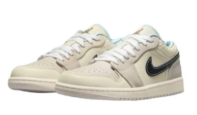Nike Air Jordan 1 Low SE AJ1 Sanddrift Glacier Blue Women's HQ3440