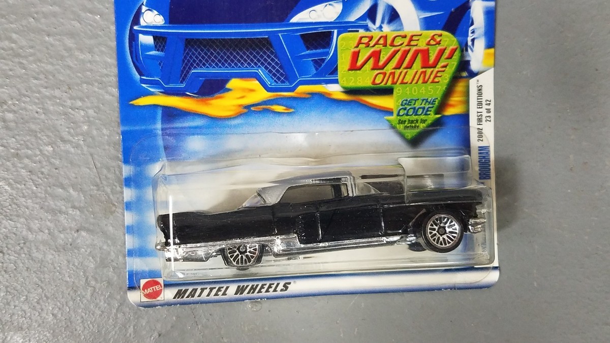 ヴィンテージロールチケット1個　b34 Hot Wheels '57 Cadillac Eldorado Brougham 2002 First Edition New