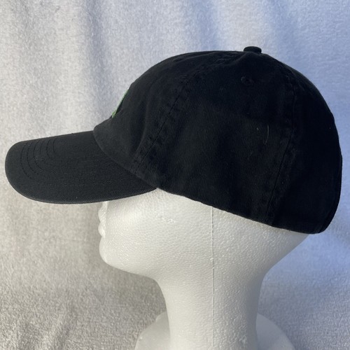Kermit Frog Drinking Tea Dad Cap Hat • Adjustable Lucky Travel Black Meme - Picture 6 of 9