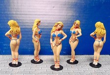 ONE SULTRY GIRL IN A EXTREME BIKINI FOR DIORAMA SCENE,TRUE 1:24 G SCALE DIORAMA