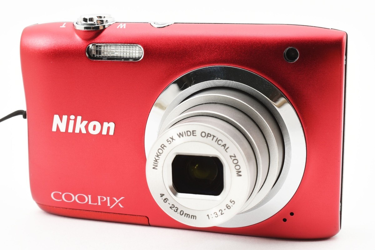 Nikon COOLPIX A100 レッド Amazon | Nikon デジタルカメラ COOLPIX A100 光学5倍 2005万