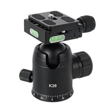 Aluminum Tripod Head Camera Tripod For Dynamic Shots With 5kg Load Capacity