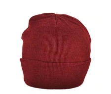 Warm Winter Knit Cuff Beanie Cap Fisherman Watch Cap Daily Ski Hat Skully