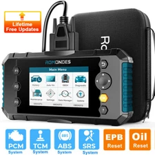RD3000 Car OBD2 Scanner ABS SRS Transmission Engine Check Free Lifetime Update 