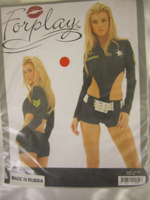 Forplay FP326 FBI Short Jumpsuit Law Enforcement Costume  