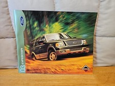 2003 Ford Expedition Xlt Eddie Bauer Fx4 Sales Brochure Catalog Literature 2003 Ford Expedition Xlt Eddie Bauer Fx4 Sales Brochure Catalog Literature