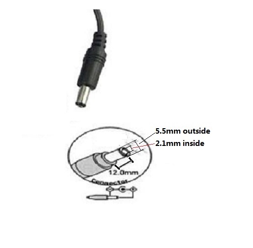 Guy-Tech 9V 300mA Netzteil - DC Adapter Für Effektpedale Mit EU-Stecker