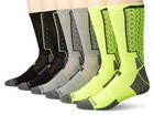 Russell Men's Active Performance Snake Bite Dri-Power 360 Crew Socks 3 pair