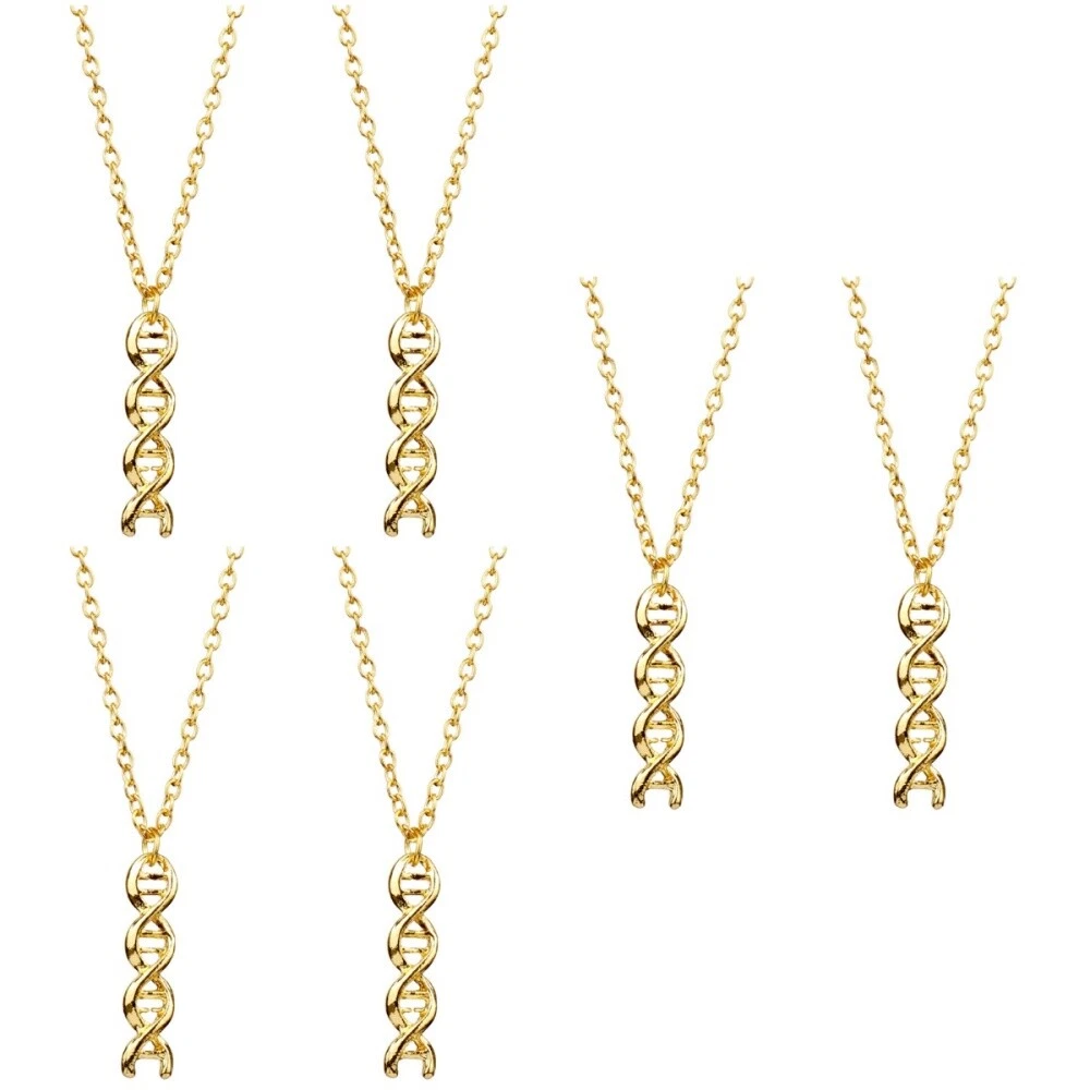 Graduation Season 6 pcs DNA Necklace Science Students Graduation