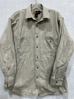 Browning Button Down Shirt Size Large 459