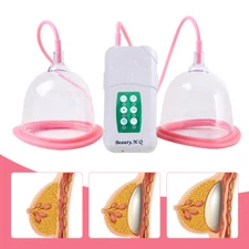 C D Cup Electric Breast Enlargement Vacuum Pump Suction Massage Breast Lifting