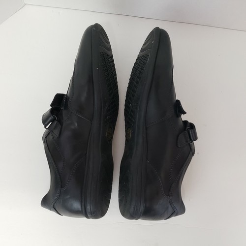 Scarpe sneakers uomo BATA Air System in pelle nera taglia 9 US 43 - Foto 9 di 11