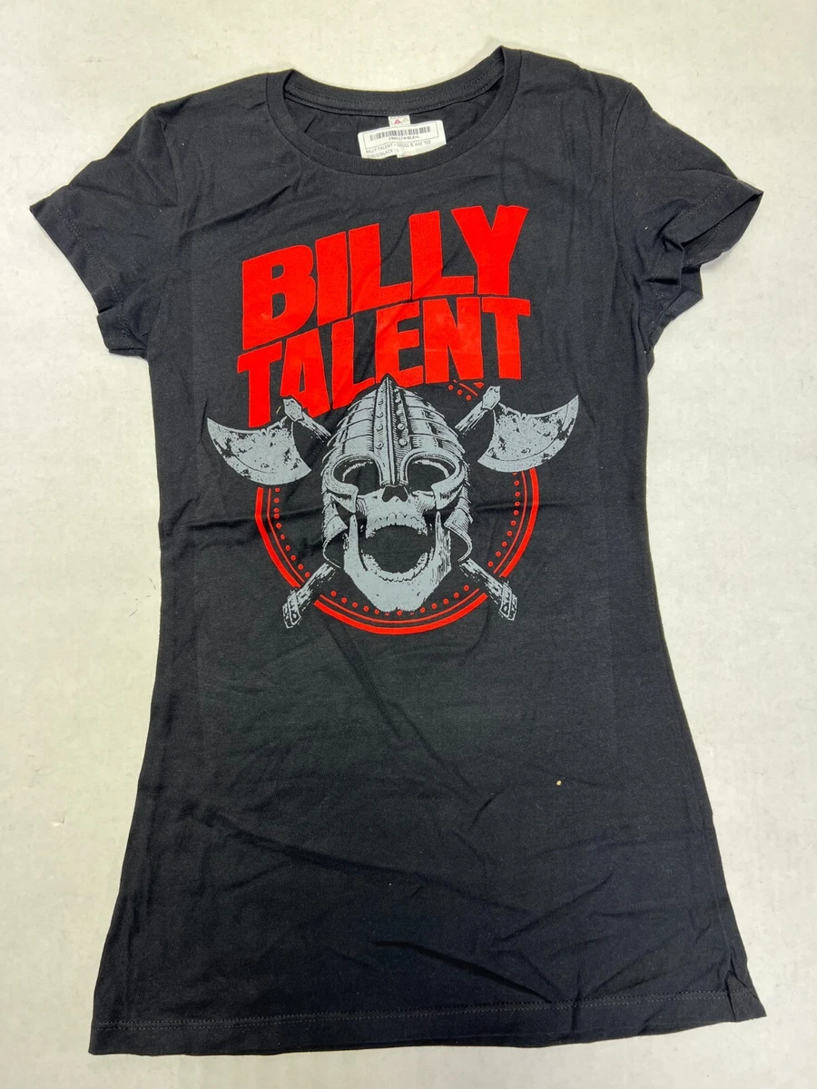 BILLY TALENT SKULL & AXE TEE GIRLS T-SHIRT NEW ORIGINAL,!!! | eBay