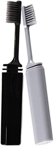Folding Travel Toothbrush, Foldable Toothbrushes, Personal Care Teeth Brush,2Pcs