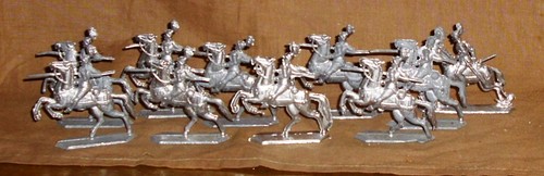 Ritter-Zinn-/Bleifiguren?-26 Stück-unbemalt-guter Zustand - Bild 2 von 13