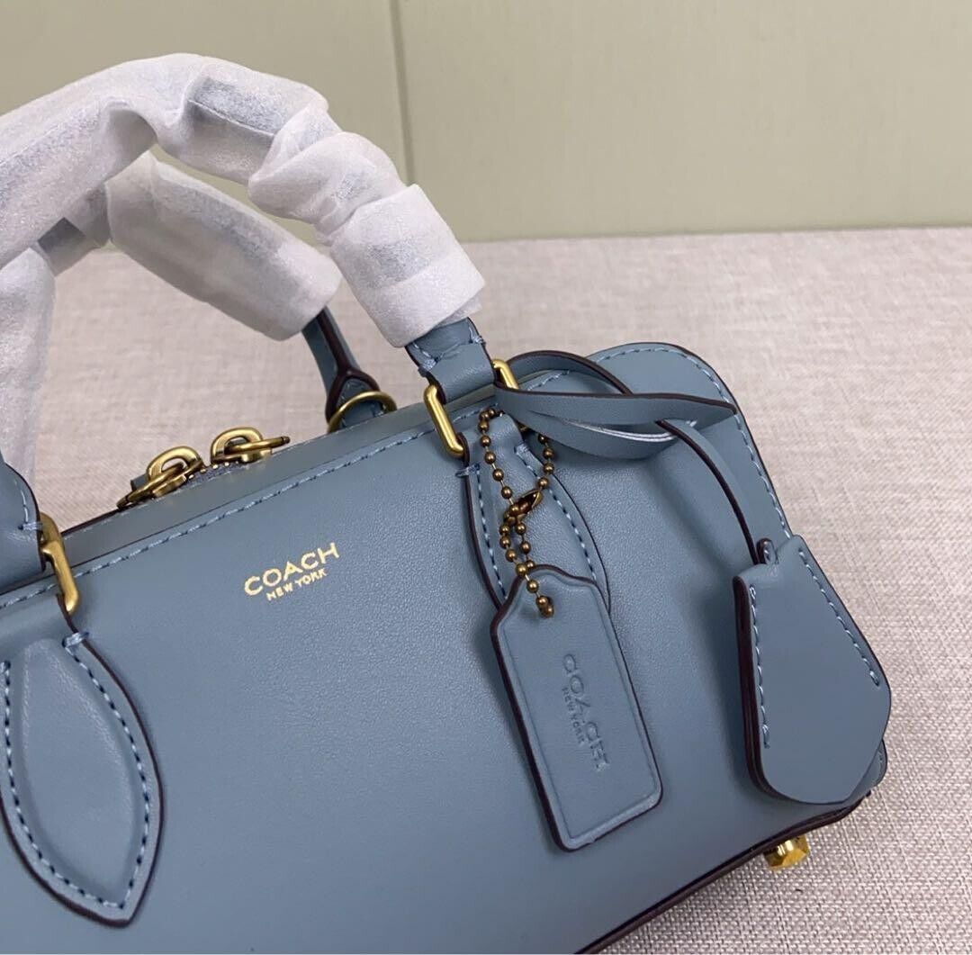 COACH Bowery Satchel 22 Shoulder Blue CY917 Outlet NEW | eBay COACH Bowery Satchel 22 Shoulder Blue CY917 Outlet NEW | eBay