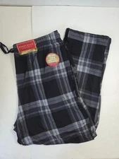 Perry Ellis Portfolio Men's Deluxe Touch Knit Plaid Pajama Pant Size XL