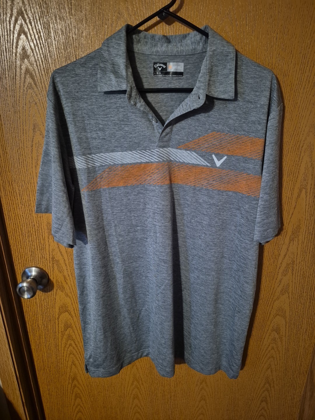 Callaway Men's Large Polo Shirt Comfortable Golf Apparel-image