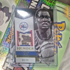 Manute Bol 2015-16 Panini Absolute Memorabilia Heroes Patch /25 auto ink