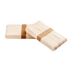 Wax Sticks Hair Removal Wood Waxing Craft Spatulas Applicators 100PCS