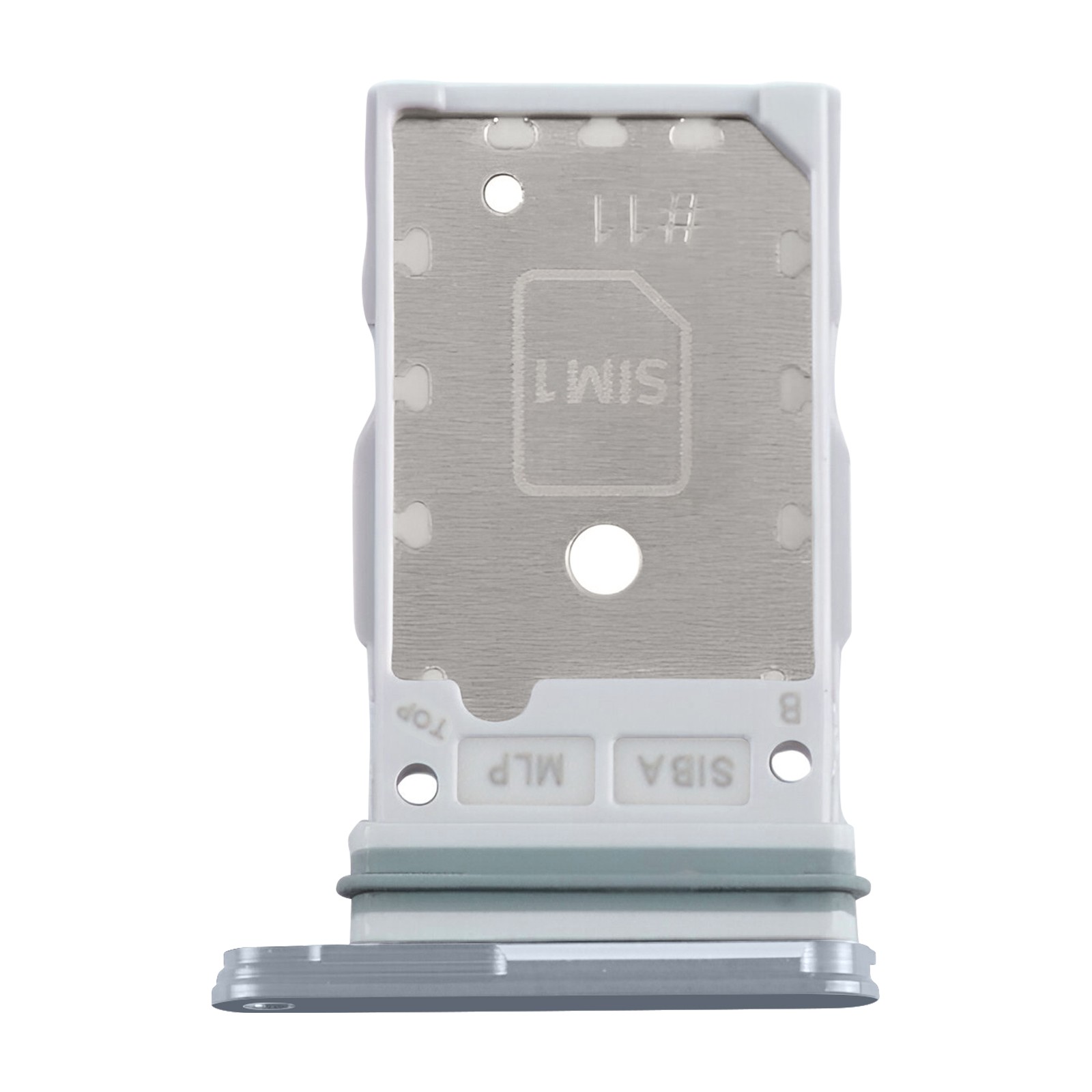 Tiroir Double Nano SIM Bleu Clair pour Samsung Galaxy S24 et S24 Plus