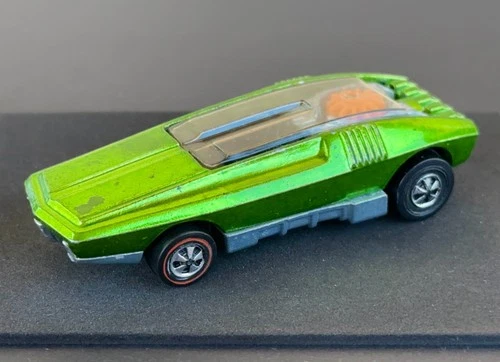 Vintage Hot Wheels Redline 1970 Light Apple Green Whip Creamer US - Attractive!