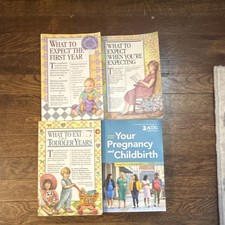 What to Expect Series Lot of 4 Pregnancy, Parenting Childbirth Guide Books