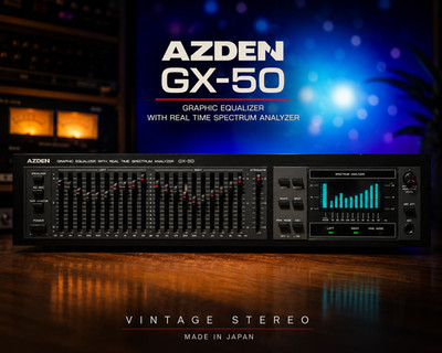 AZDEN GX-50  RaRe  Vintage Stereo  Equalizer