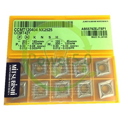   CCMT120404 NX2525 CCMT431 Carbide Inserts CNC 10PCS/BOX *kk