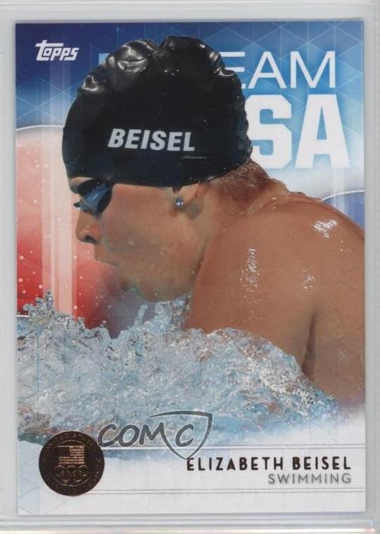 2016 Topps US Olympic & Paralympic Team and Hopefuls Bronze Elizabeth Beisel 0b7