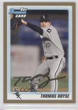 2010 Bowman Draft Draft Picks Gold Thomas Royse #BDPP52 0f0