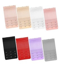 8Pcs Bra Extender 3 Hook, Bra Extenders 3 Hooks Adjustable Comfort Fit for