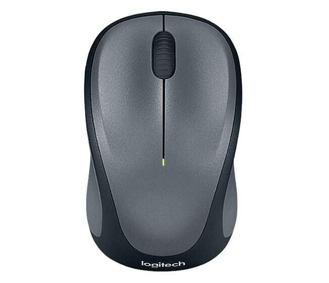 M235 Raton Inalambrico 1000dpi 3 Botones Uso Ambidiestro Color Gris