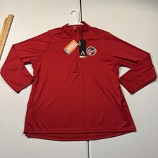 NWT Women's XL Antigua WNBA Indiana Fever 1/2 Zip Tribute Pullover