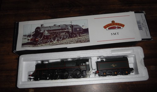 32-504 Bachmann Spur O BR Standard Class 5MT 73014 grün Late Crest BR1 Tender | Condition: Used
