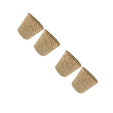  Set of 2 Aufbewahrungskorb Klein Körbe Geflochten Strohkorb Gewebt