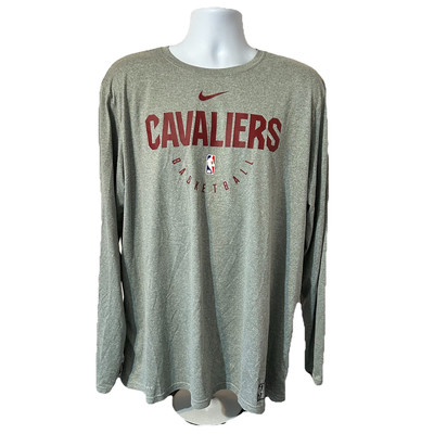 Cleveland Cavaliers Cavs Basketball Long Sleeve Nike Dri Shirt