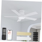  Ceiling Fans with Lights, 42 Inch Low Profile Ceiling Fan with Light Walnut
