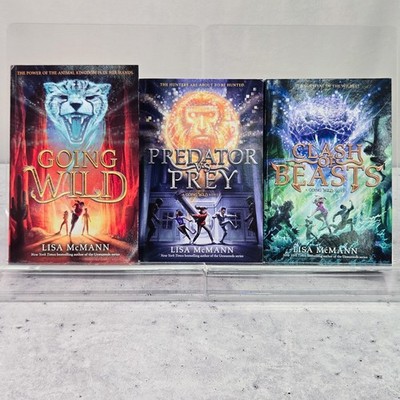Going Wild series (complete 3-book set)   Lisa McMann   paperback (VERY GOOD)