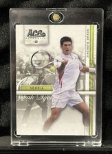 2007 Ace Authentic #16 Novak Djokovic - Straight Sets Serbia RC