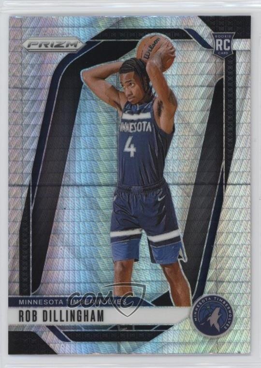 2024-25 Panini Prizm Hyper Prizm Rob Dillingham #250 13ib