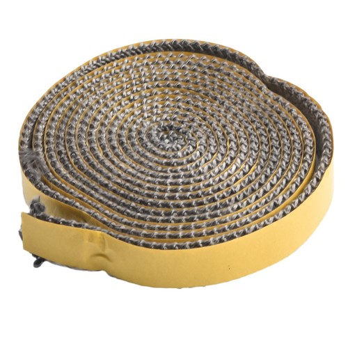 2,5m Kamindichtung Selbstklebend 18x3mm Dichtband Scheibe Kamin Ofen Dichtung - Bild 10 von 23