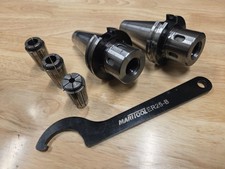 MARITOOL CAT40 SK16 Collet Chuck kit (2 Holders, 3 Collets, 1 Wrench)