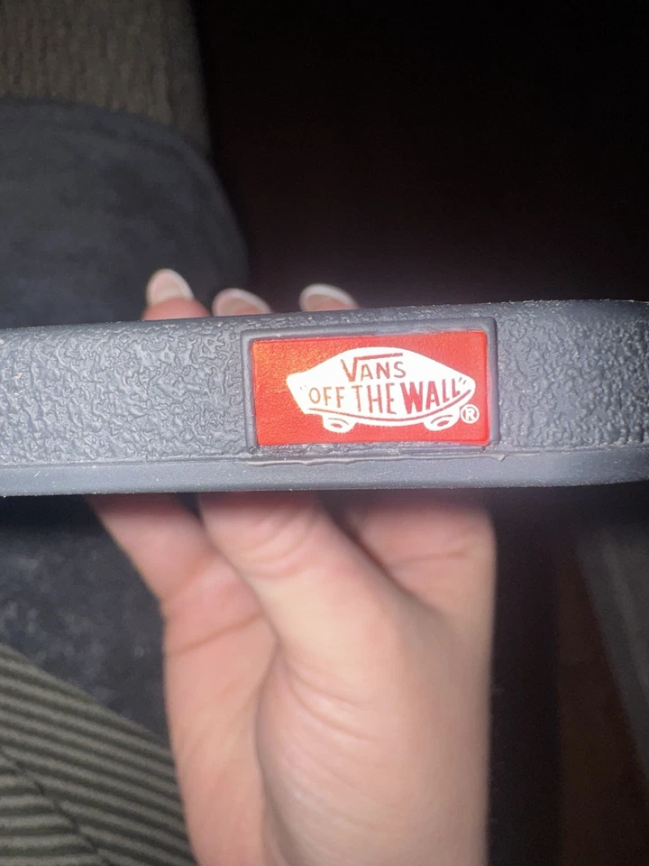 VANS Off The Wall iphone 12 Pro Case- Black And Brown Waffle Bottom - Image 3 of 4