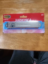  Novelty Plastic Harmonica Kids Ages 3 With Surpise
